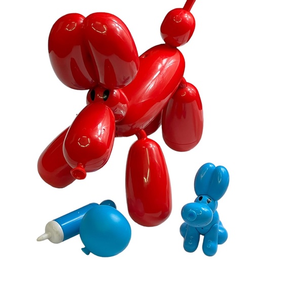 Moose Toys Squeakee The Balloon Dog Red Electronic Pet Interactive Sounds Moves. - Picture 1 of 16